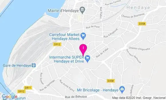 Localisation Fanny Marchi