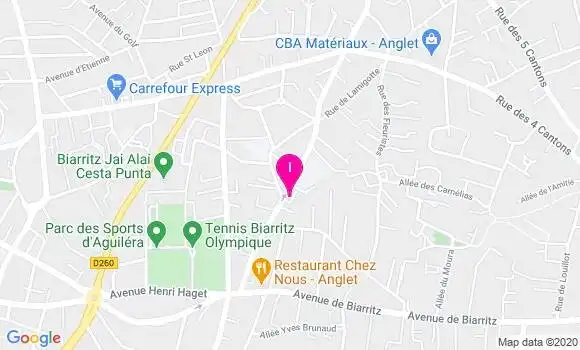 Localisation Cecile Etcheto