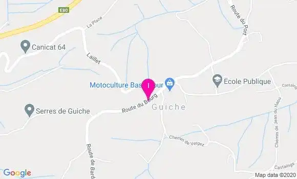 Localisation Jean Christophe Duhet