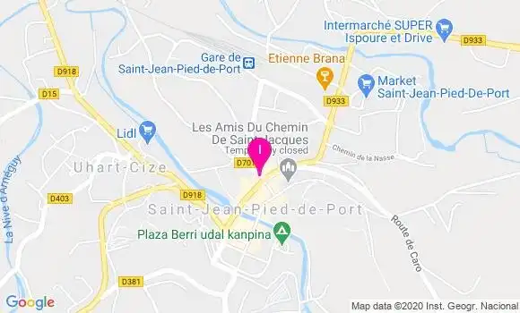 Localisation Sylvie Lespade Uhalde