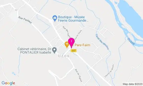 Localisation Nadege Laxalde