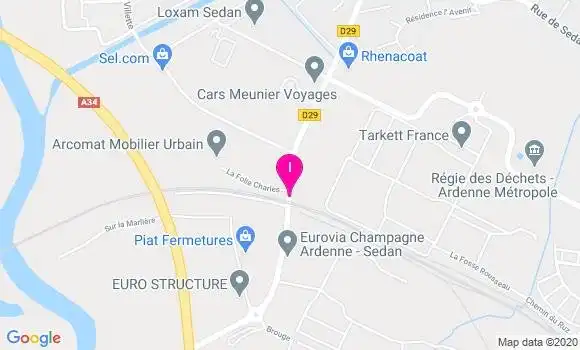 Localisation Murielle Bergmann