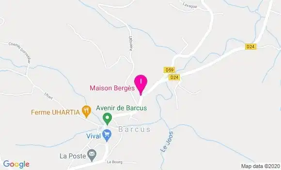 Localisation Cecile Andere