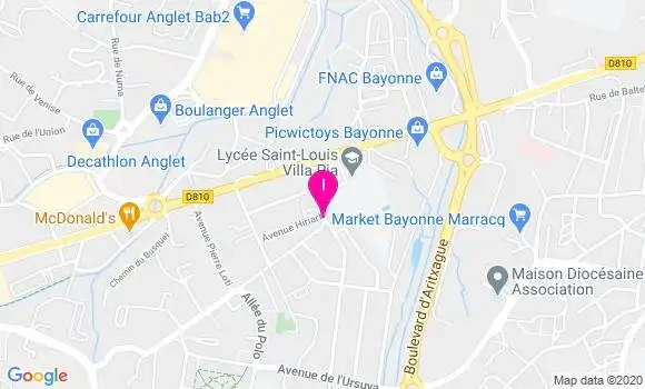 Localisation Eve Gaudet
