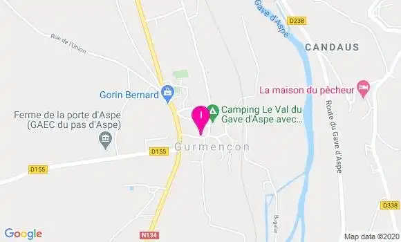 Localisation Ghislaine Regueiro