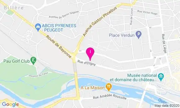Localisation Etienne Granger