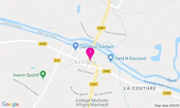 Localisation Nathalie Juppin