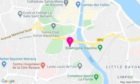 Localisation Emilie Lassalle