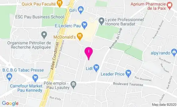 Localisation Magalie Missillier