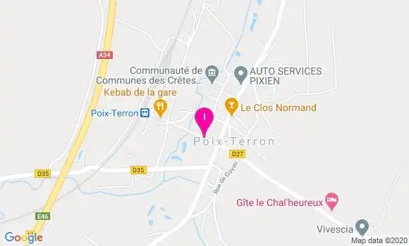 Localisation Sylvain Lallement