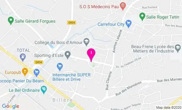 Localisation Sonia Marques