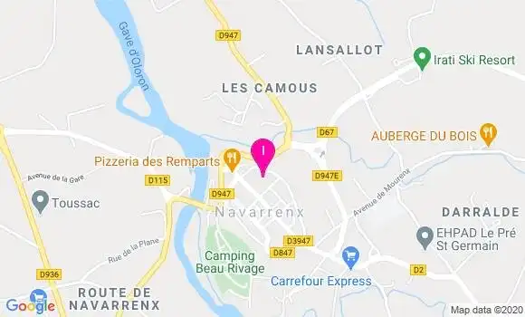 Localisation Gwenola Pariset