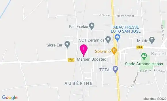 Localisation Laurent Trucat Seroue