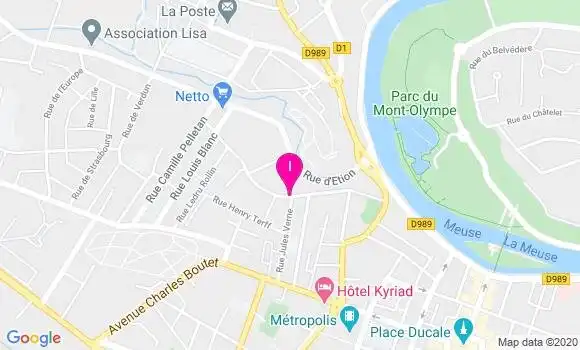 Localisation Virginie Lecrique