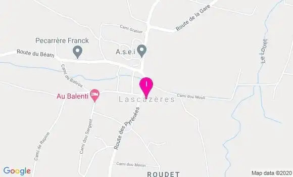 Localisation Benedicte Cartey