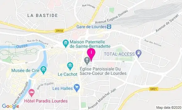Localisation Sabine Lacaze