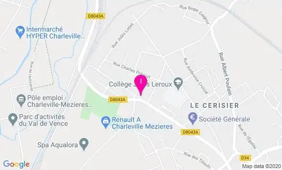 Localisation Celine Peltriaux