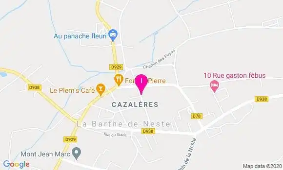 Localisation Jean Pierre Deusedas