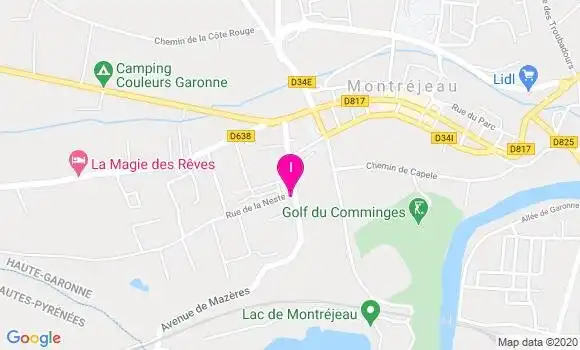 Localisation Anne Renaudet