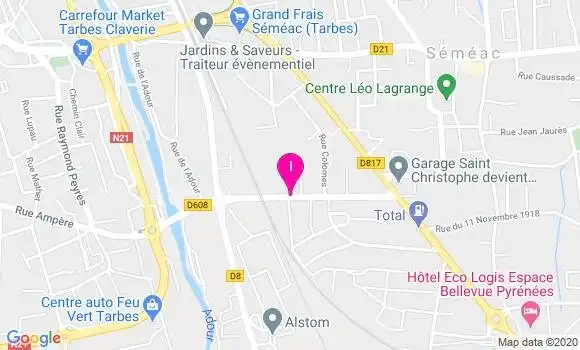Localisation Agnes Mitjana Pays