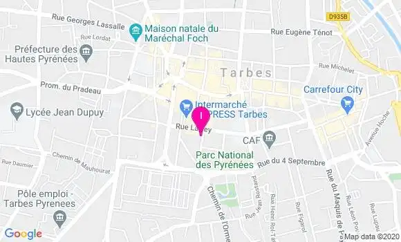 Localisation Pierre Baque