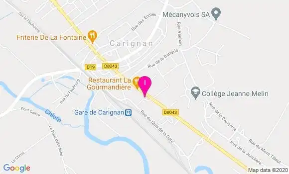 Localisation Beatrice Wafflart