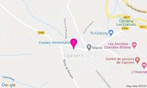 Localisation Amandine Tahon