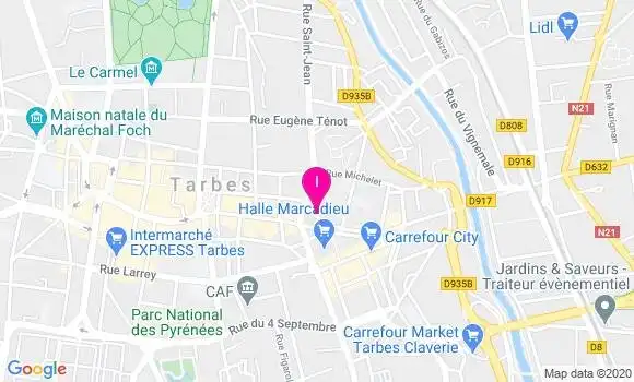 Localisation Julien Aussaguel