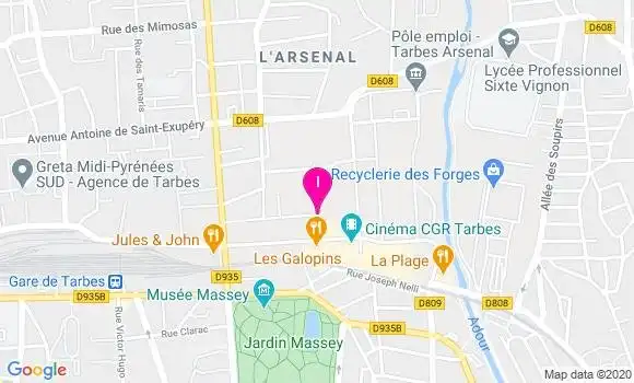 Localisation Claire Ader