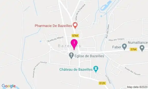 Localisation Lydie Faucheron