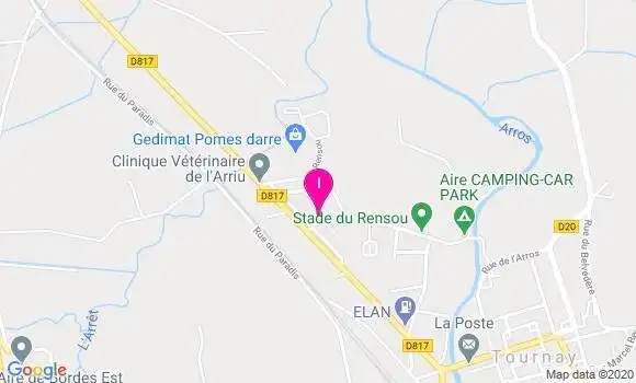 Localisation Nadine Laforgue