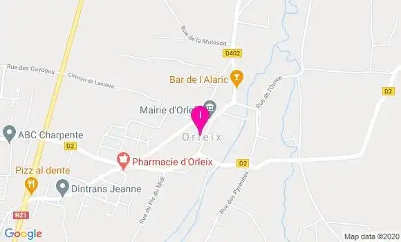 Localisation Valerie Bedenes