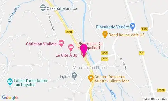Localisation Alexandra Lecomte