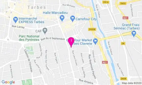 Localisation Fanny Pere