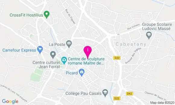 Localisation Christelle Cobos Diaz