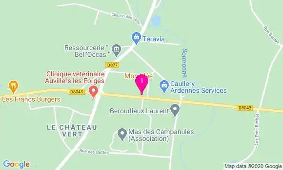 Localisation Beatrice Beroudiaux