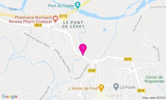 Localisation Bernadette Thubert