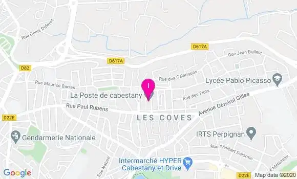 Localisation Isabelle Huibant