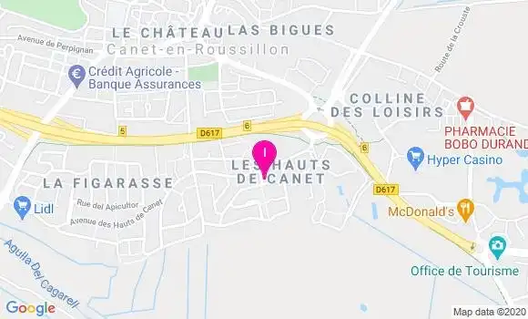 Localisation Myriam Triballeau