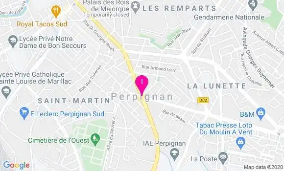 Localisation Gaelle Sabinus
