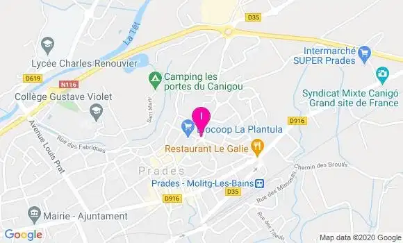 Localisation Brigitte Tarbouriech