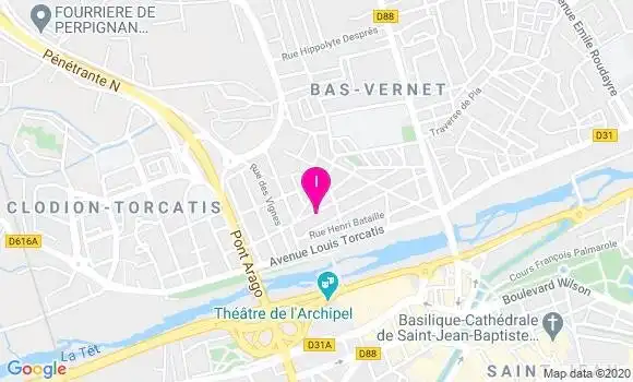 Localisation Audrey Bonneau