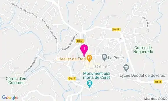 Localisation Corinne Briere