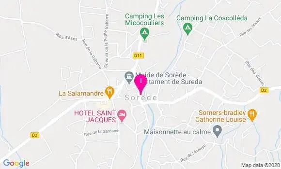Localisation Julien Cazals