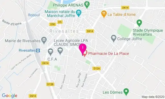 Localisation Laurent Llech