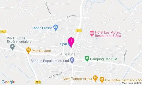Localisation Helene Conte