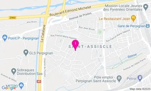 Localisation Marie Pierre Petitcolin