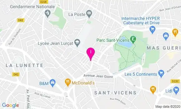 Localisation Rene Le Corre