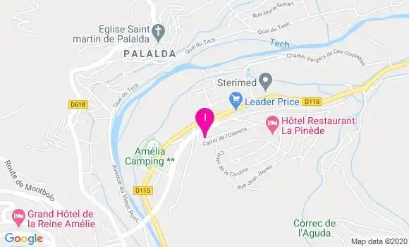 Localisation Beatrice Francois Espino