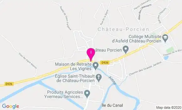 Localisation Delphine Hocquet Bidaux